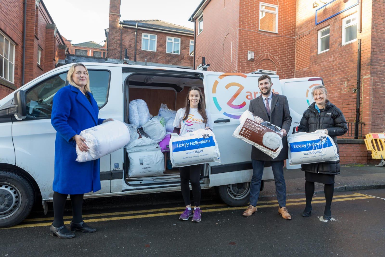 Zarach Charity Partnership – National Bed Month
