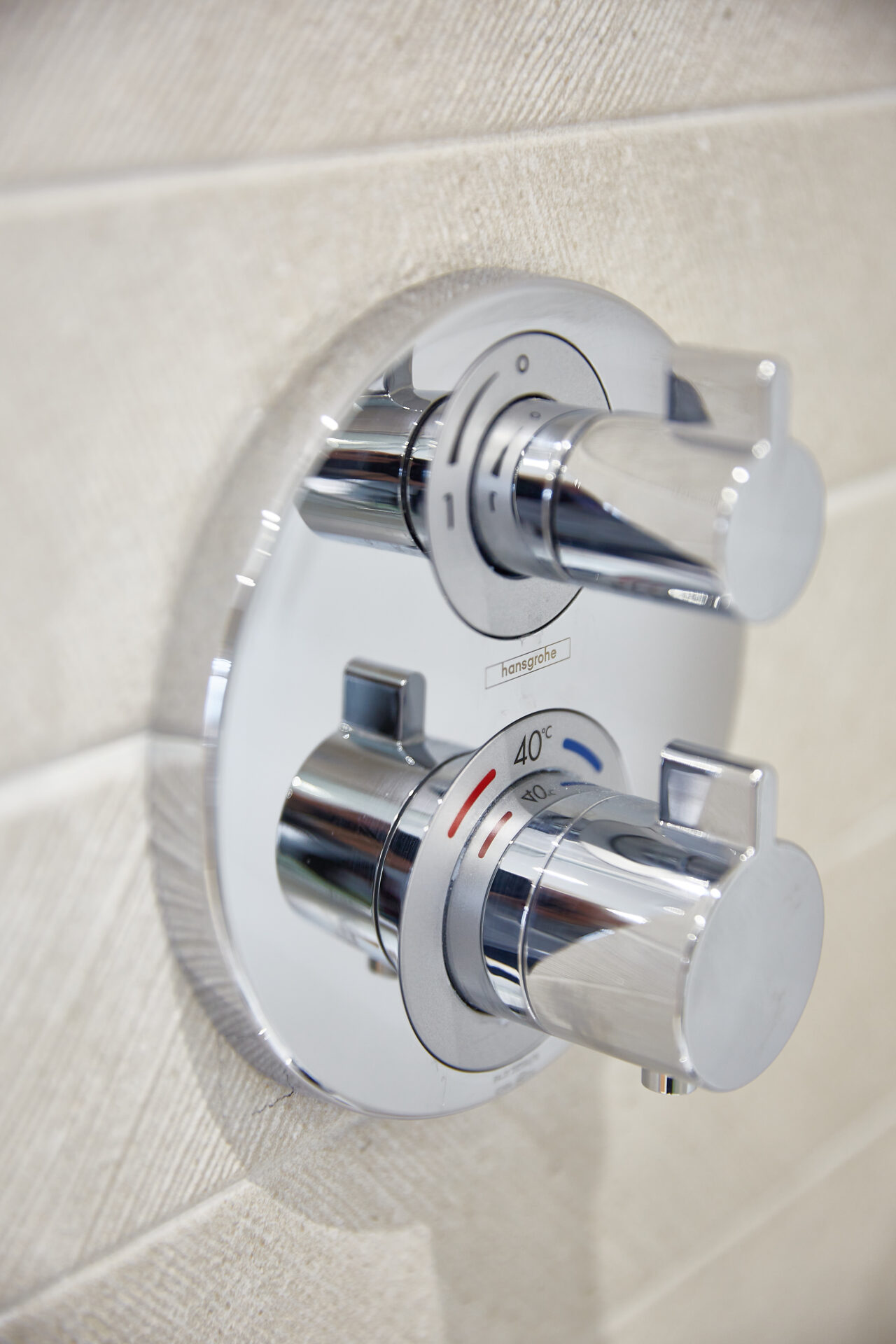 Hansgrohe shower controls