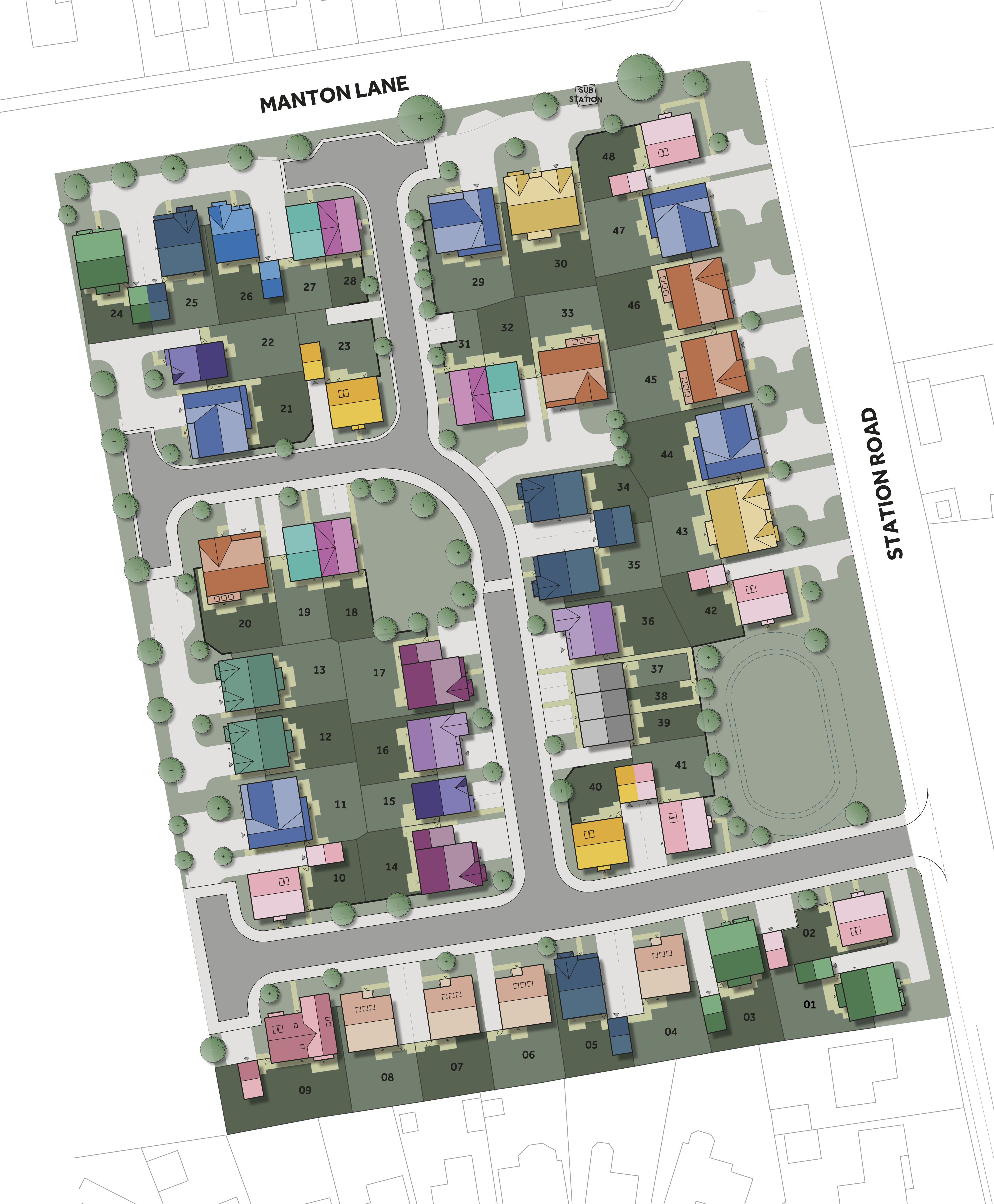 The Pastures – Development Layout