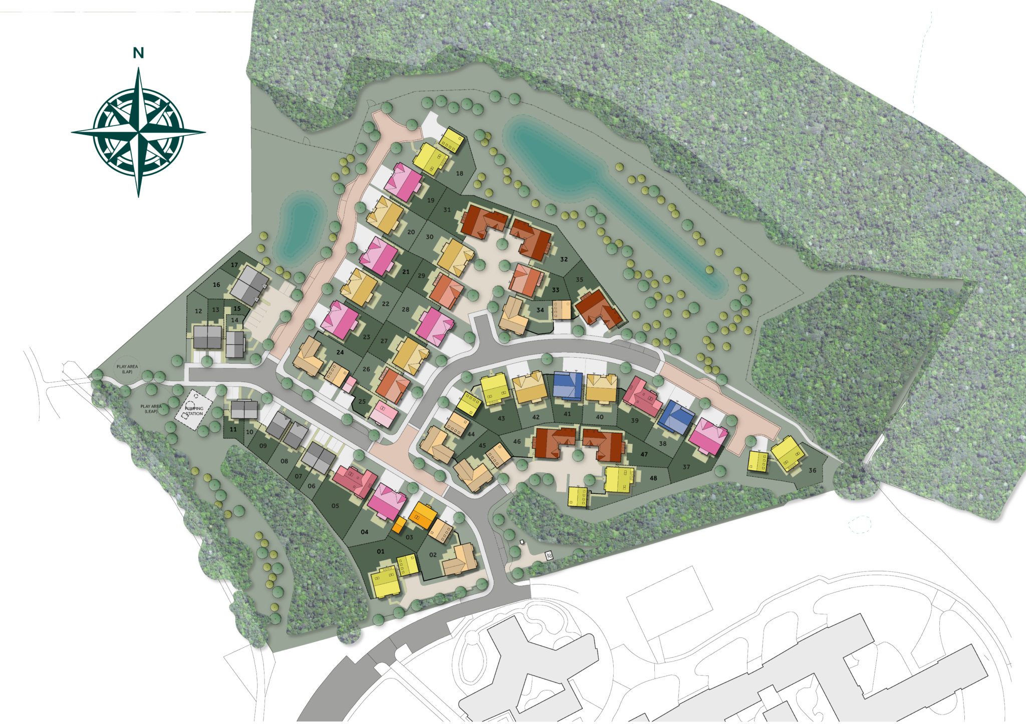 The Oaks Development Layout