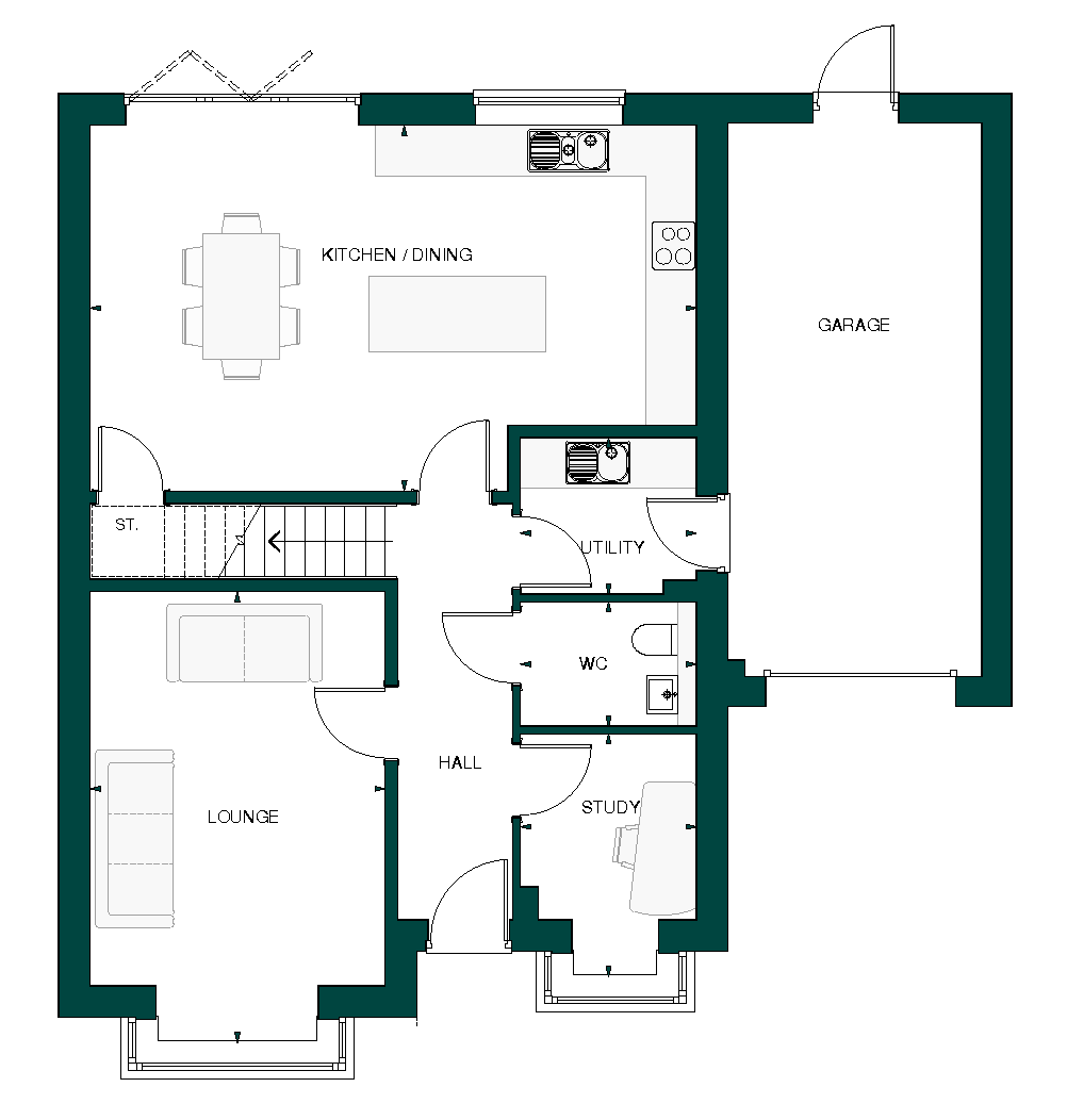 BELFRY II(M) GF FLOOR PLANS