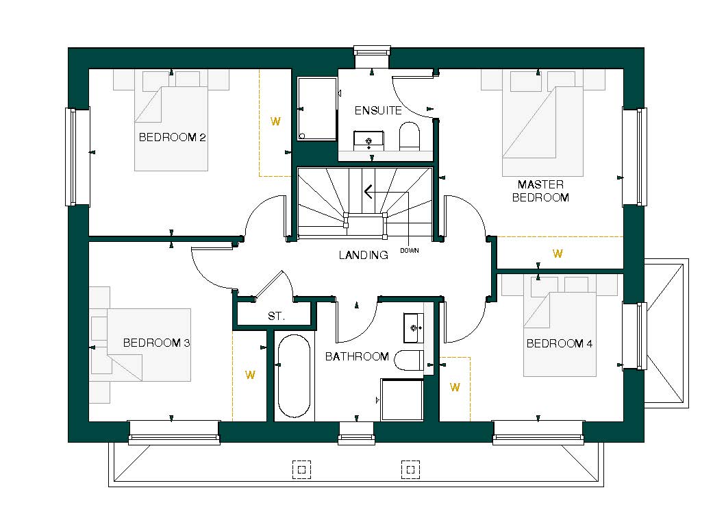 HAMILTON-B V4-851 - FFMARKETING FLOOR PLANS (REV -)
